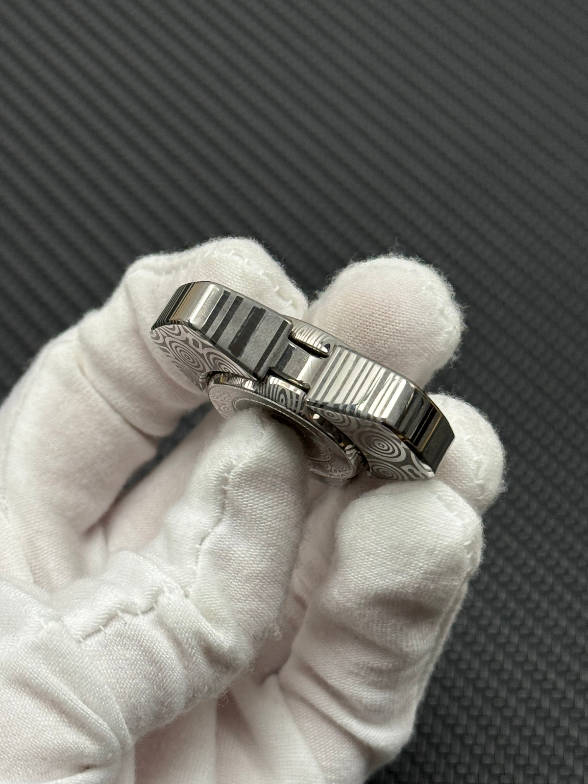 Gentle Breeze Bearing Cap Damasteel