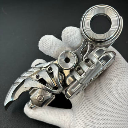 Exoskeleton Magnetic Mechanical Stainless Steel Blasted