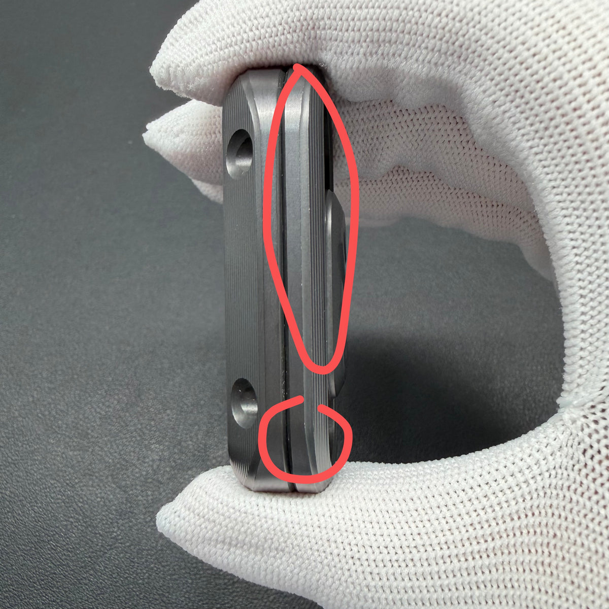 Popping Zirconium Blasted