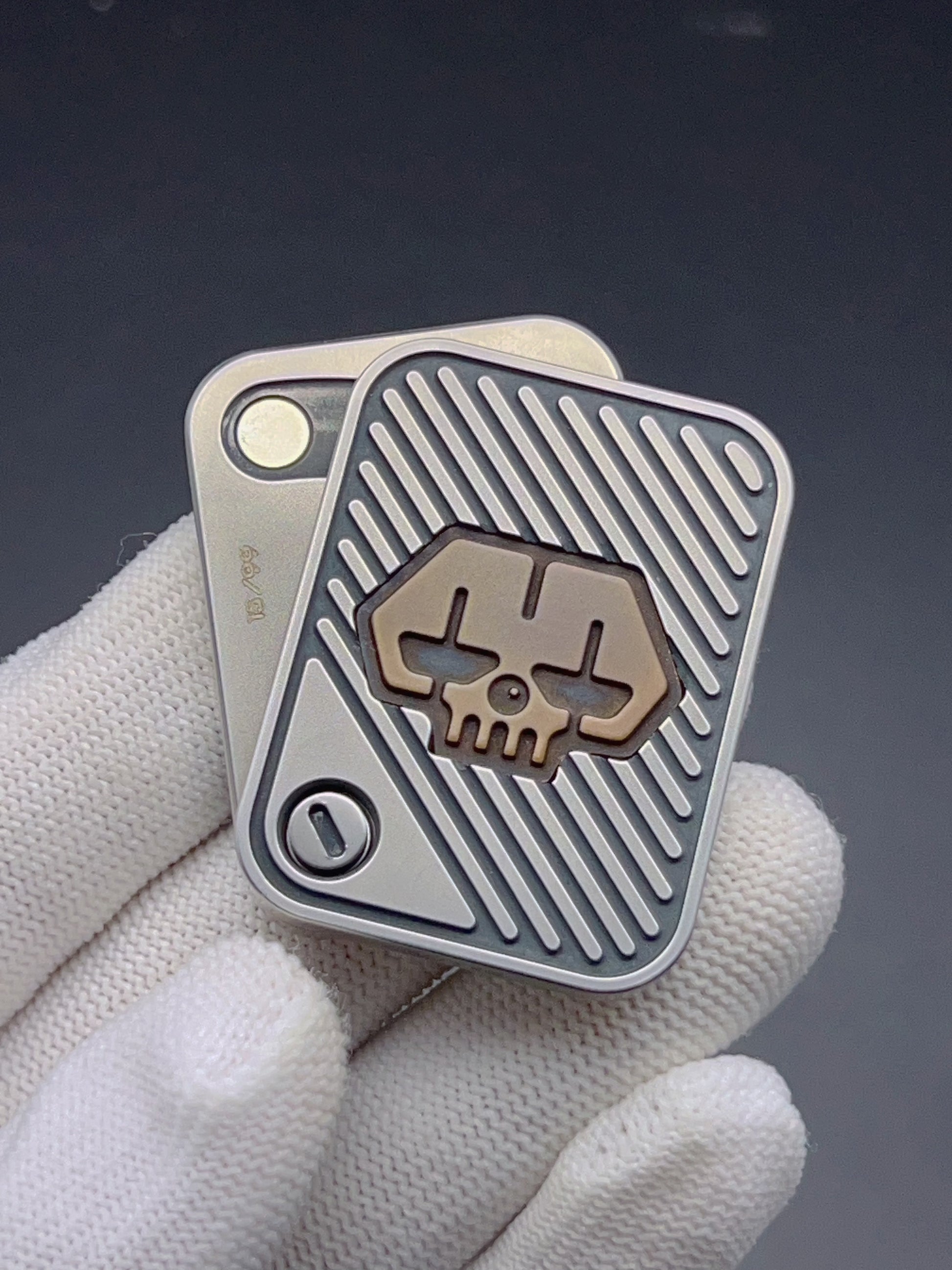 Poker Shuffle Stainless Steel