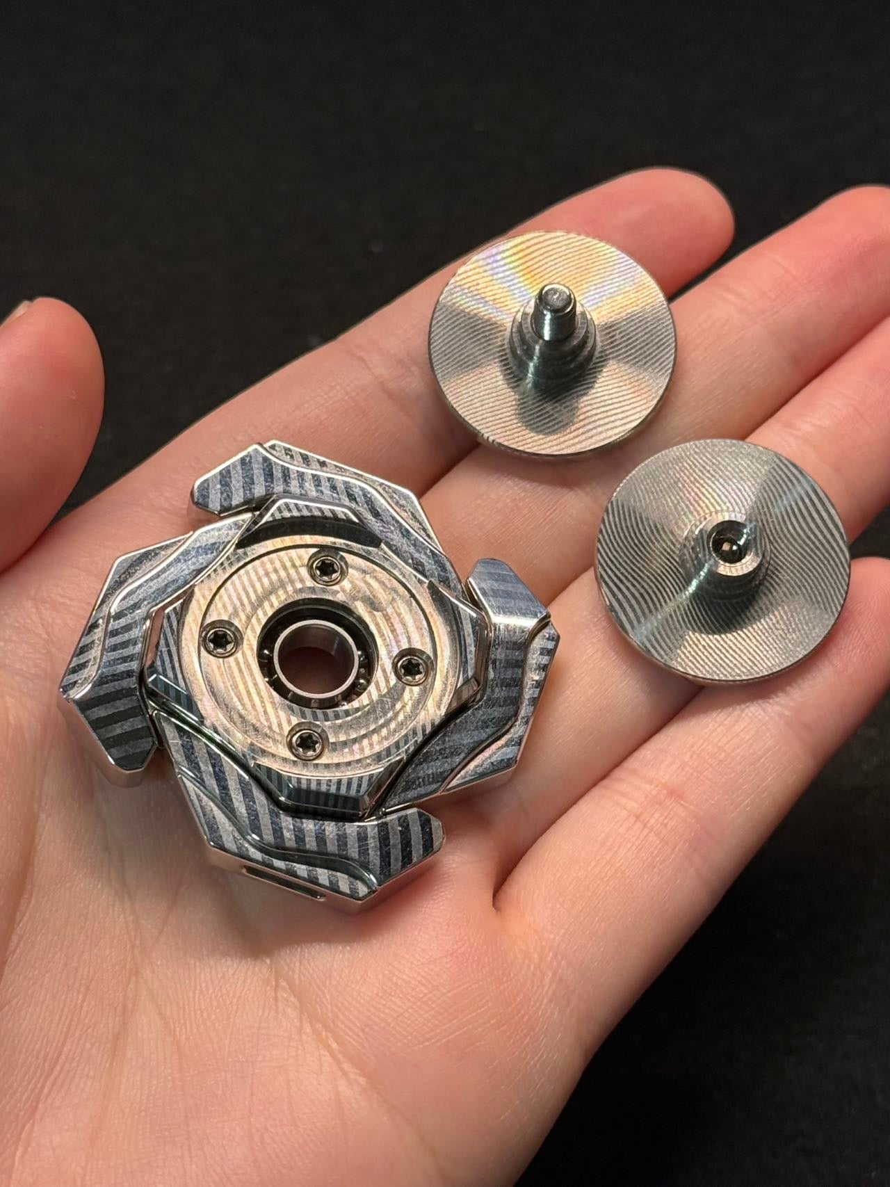 Haze Shell Opening Damasteel
