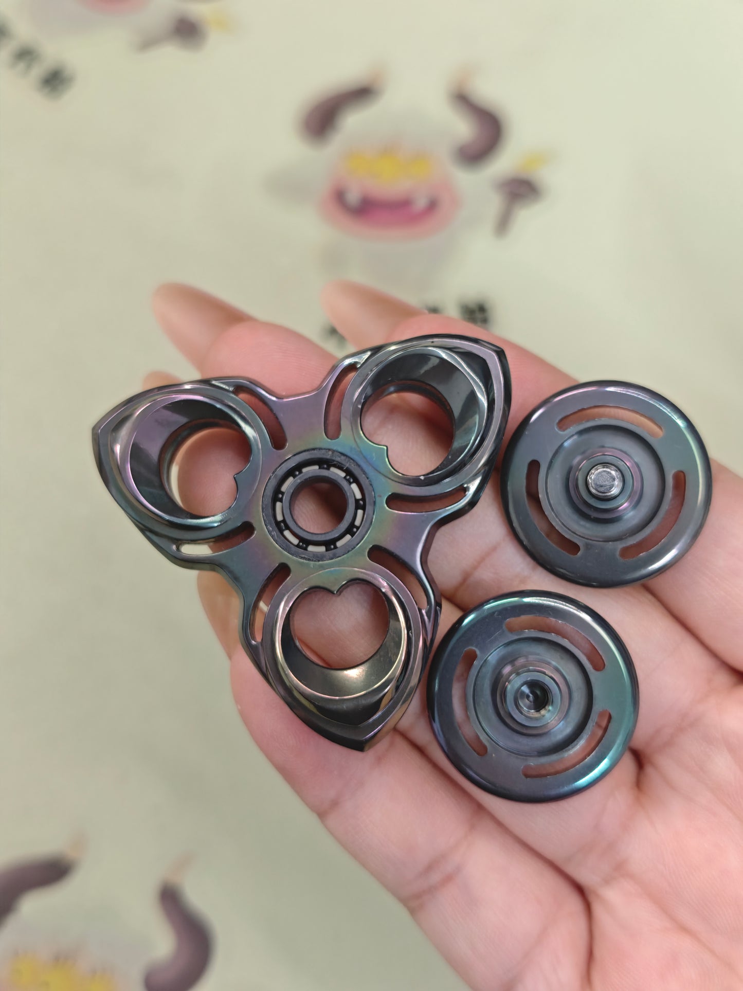 Twin Plume Zirconium Oil Slick