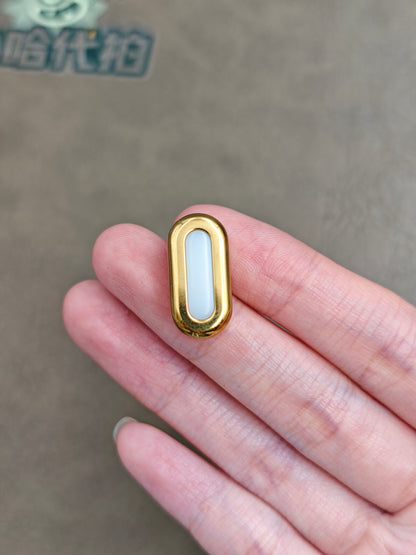 Bean Z Titanium Gold Plated