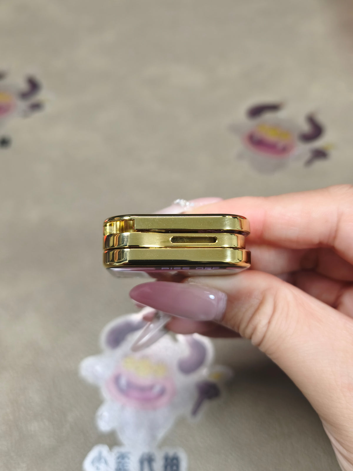 SNAP Zirconium Gold Plated Resin-Sealed