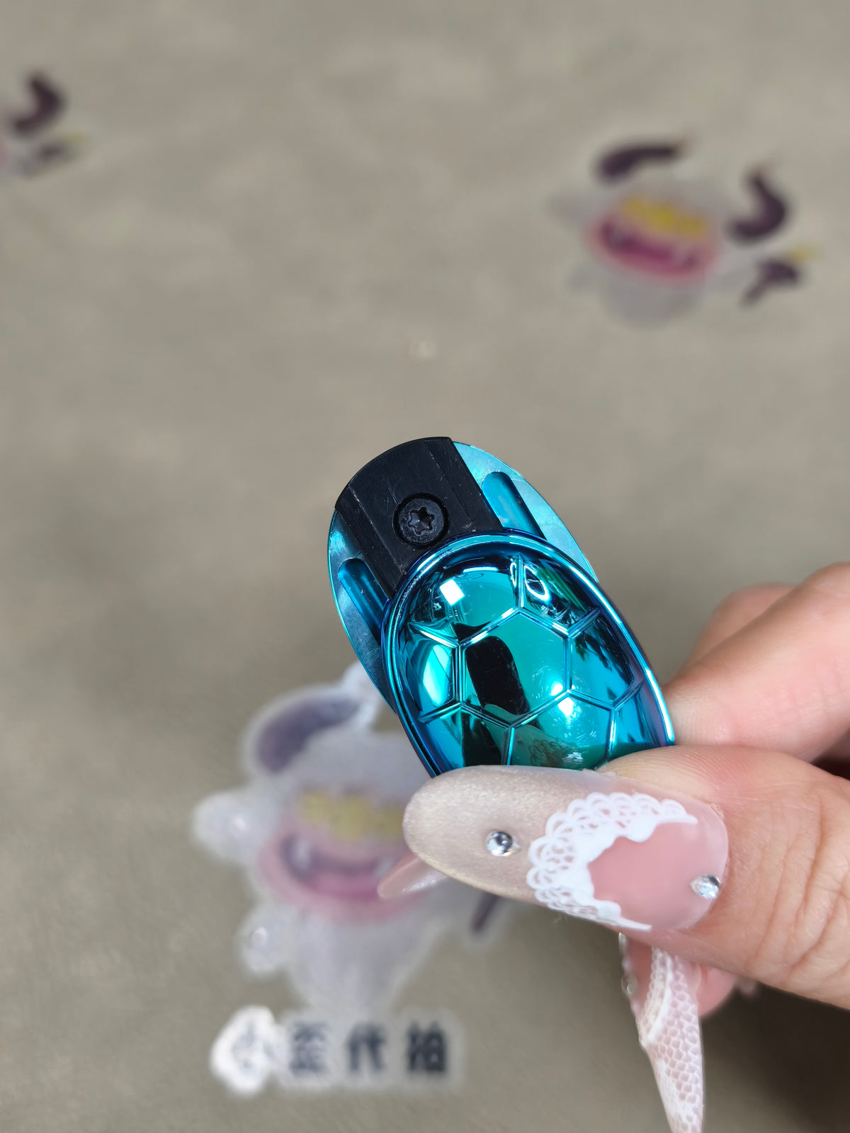 Jingle Beetle Zirconium Polished