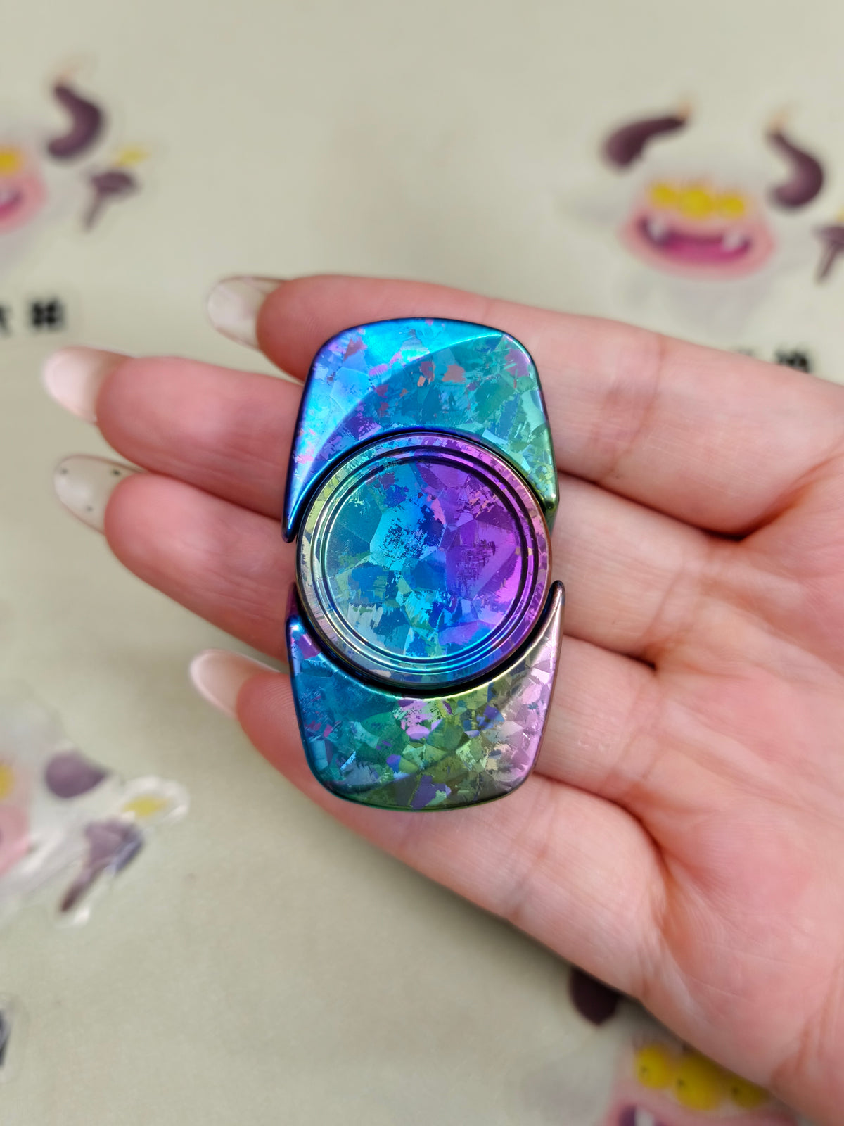 Premium Exquisite Cloud Crystallized Titanium