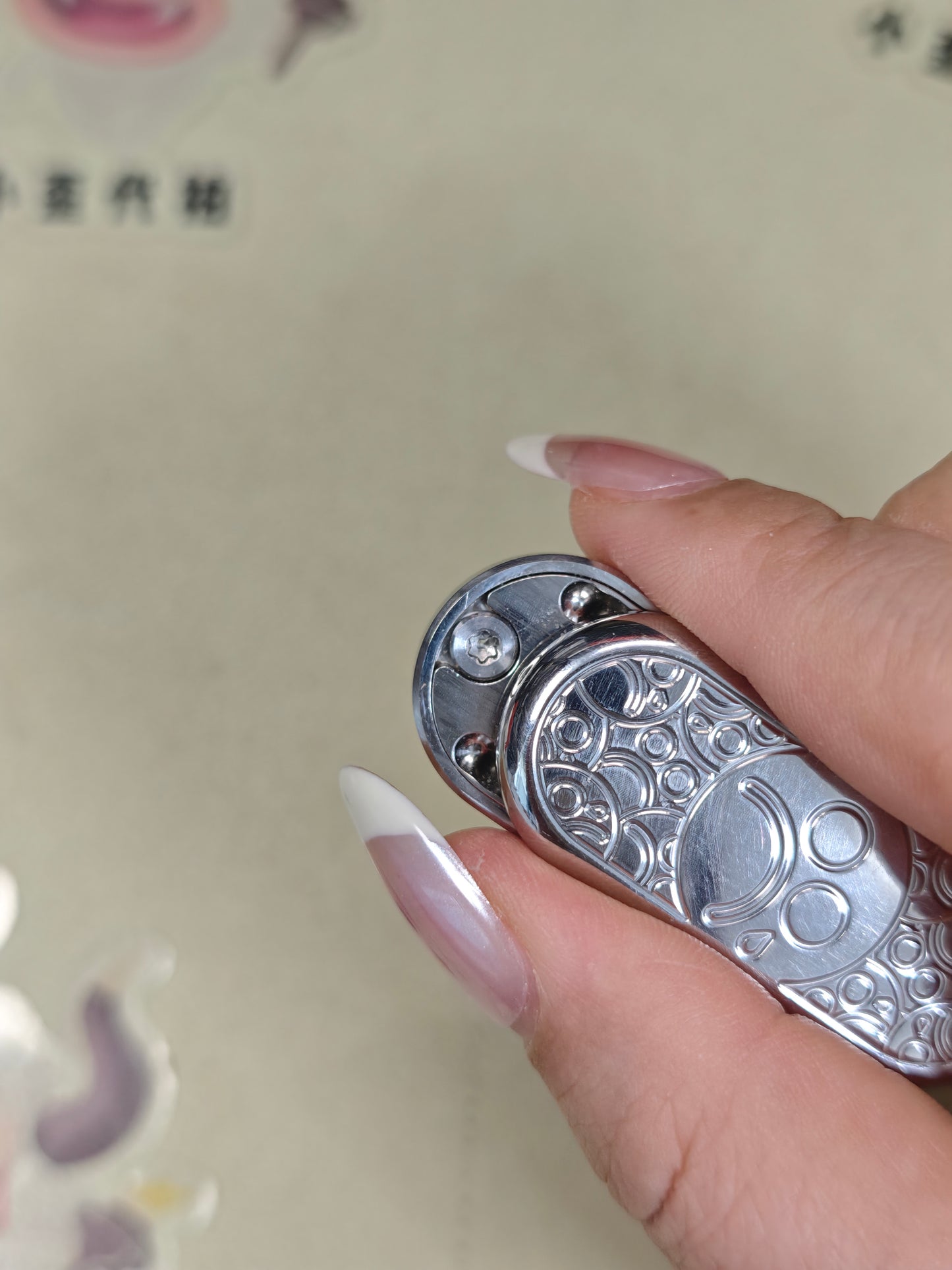 Top B Bubble Stainless Steel