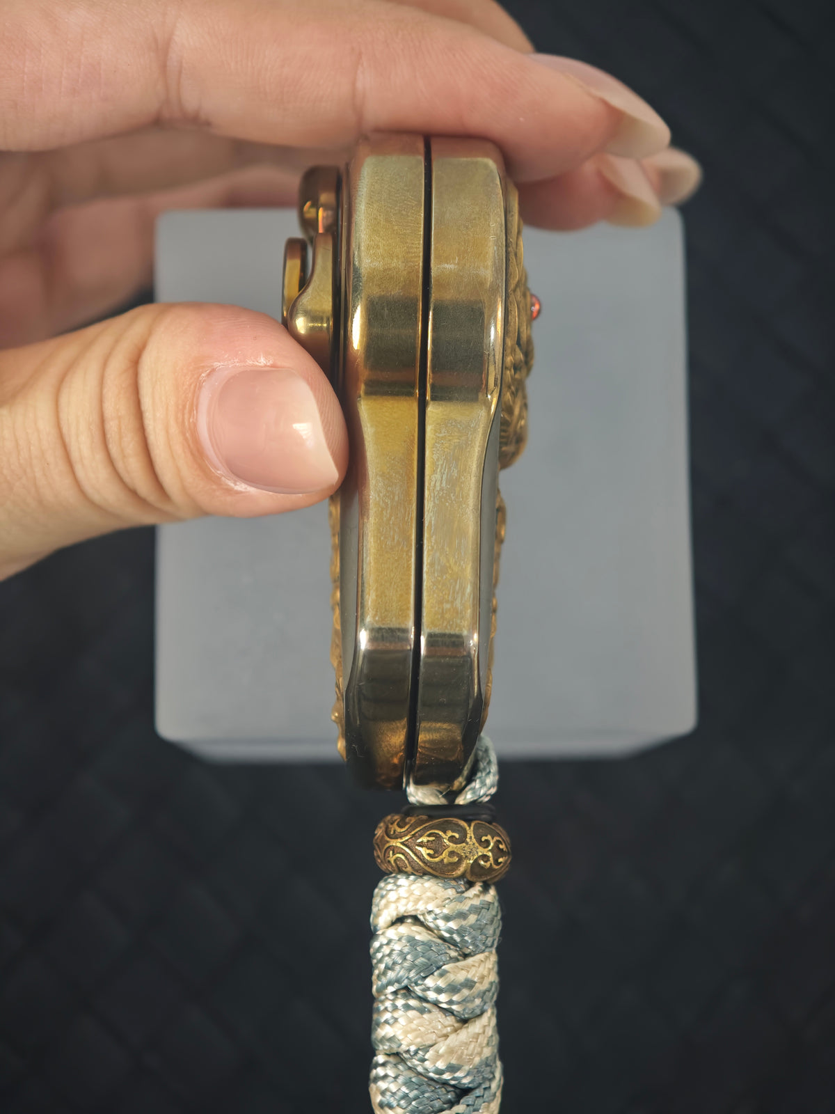 Demon Subduing Toga Tangcao Pattern Titanium