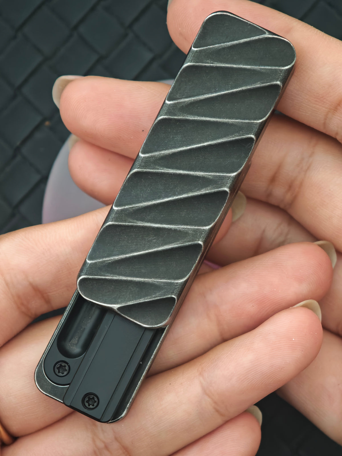 Tita Stainless Steel PVD Coated Distressed Limited 205