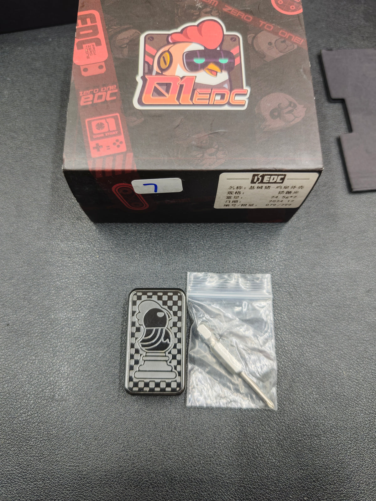 Mech Pig Zirconium Polished
