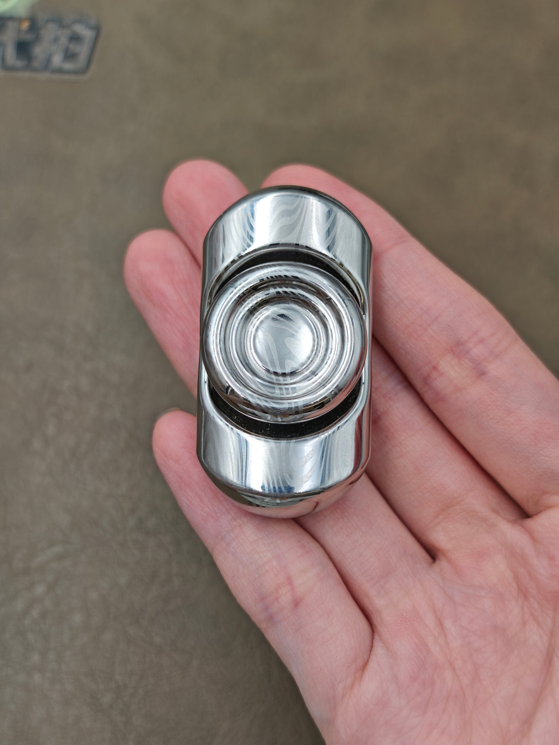 Origin Point Stainless Steel Damasteel