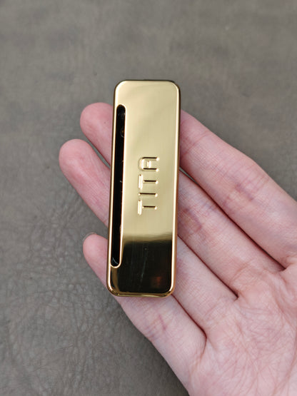 Tita Stainless Steel PVD Coated Engraved Limited Edition