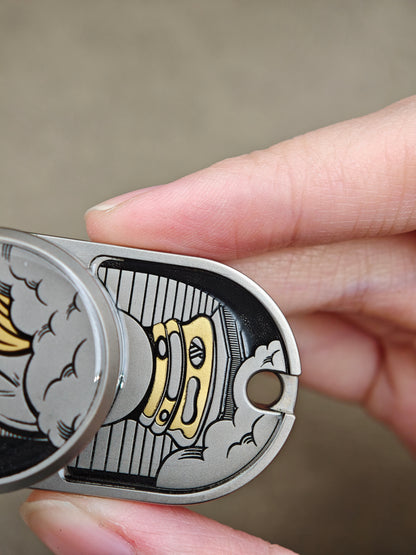 Year of Horse Titanium Resin-Sealed Engraved Limited Edition