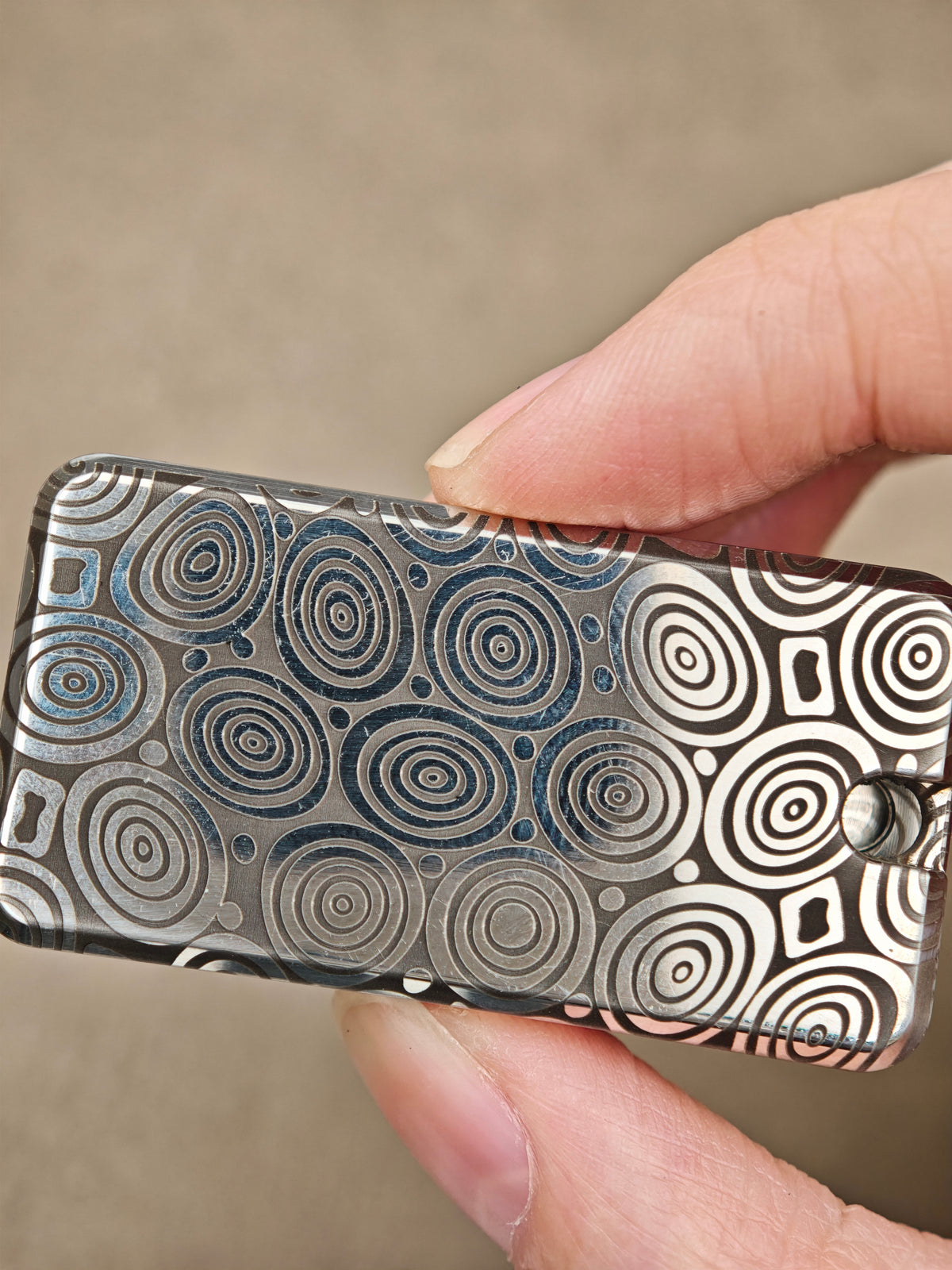 Q1 Stainless Steel Engraved