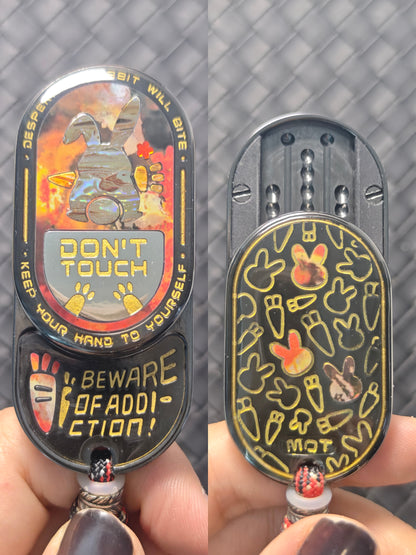 Grumpy Rabbit Rhythm Zirconium Resin-Sealed