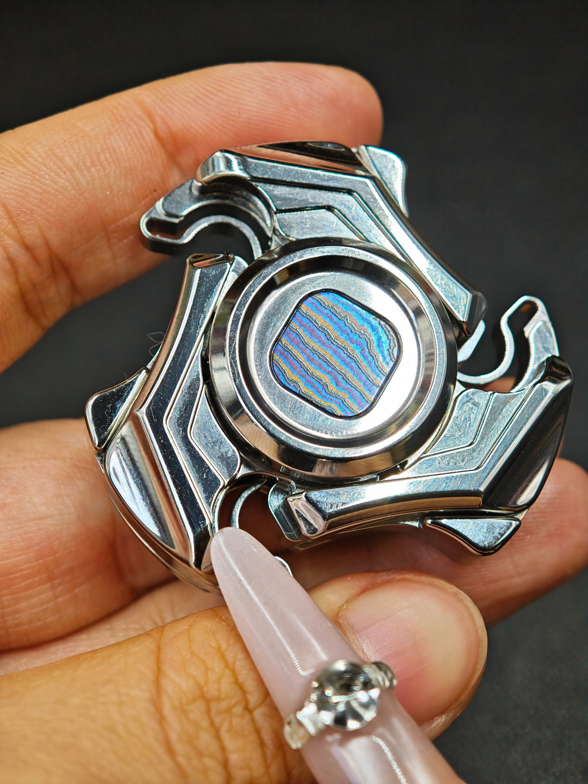 Hidden Blade Stainless Steel Polished