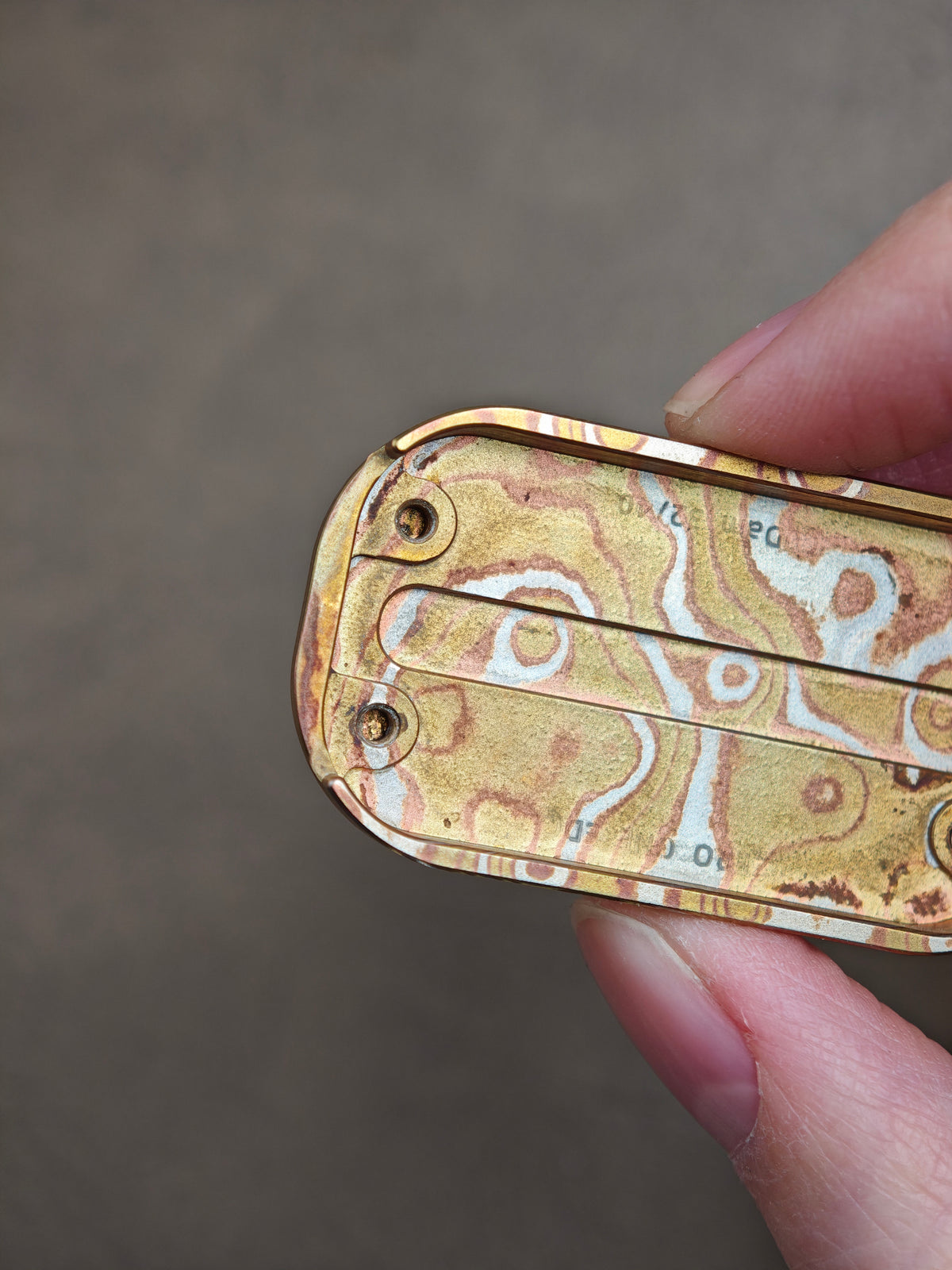 No.8 Shell Mokume