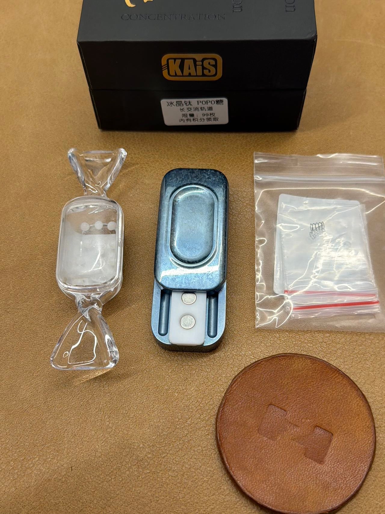POPO Crystallized Titanium