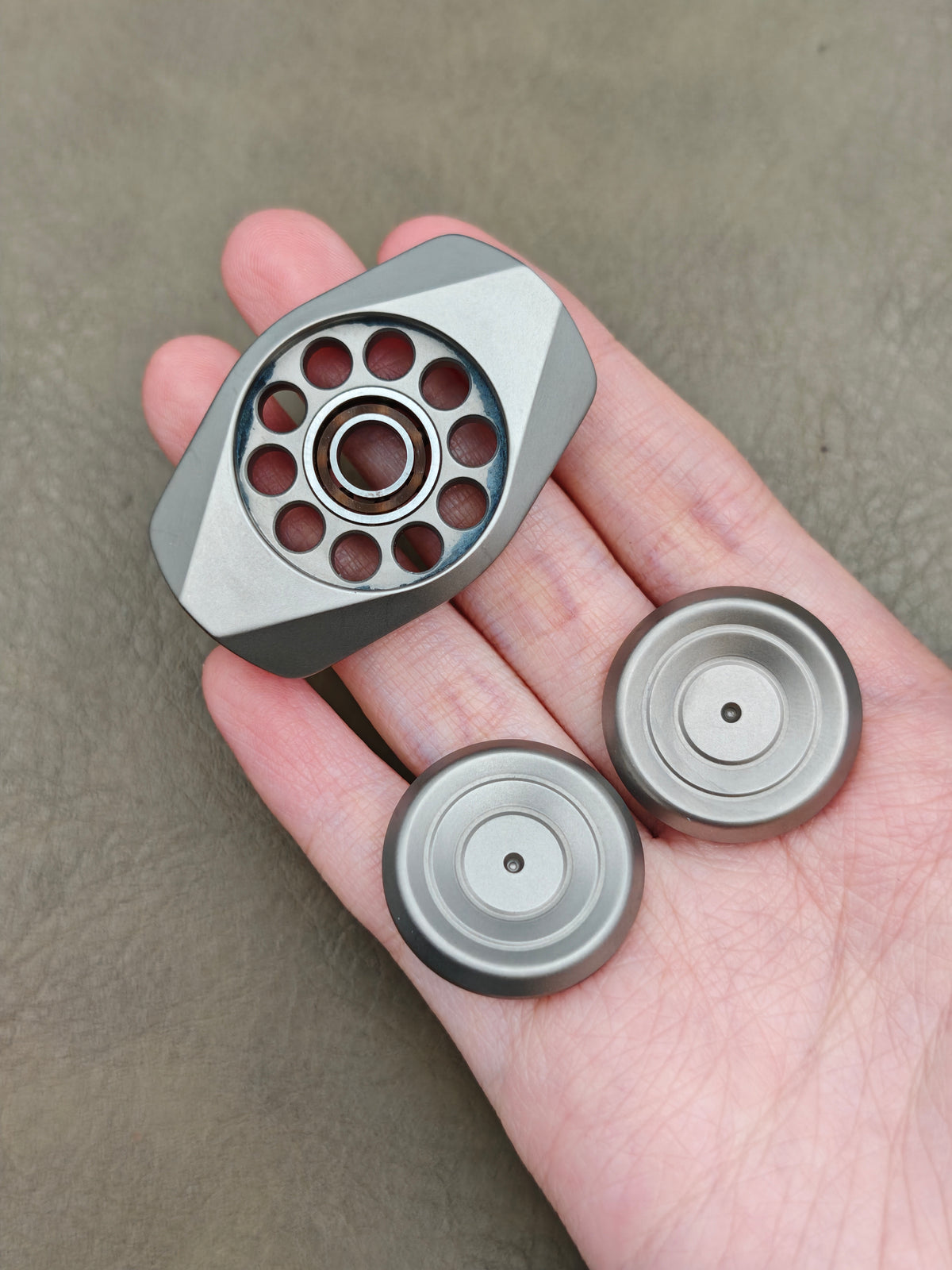 Rubble Slim Titanium Stonewashed