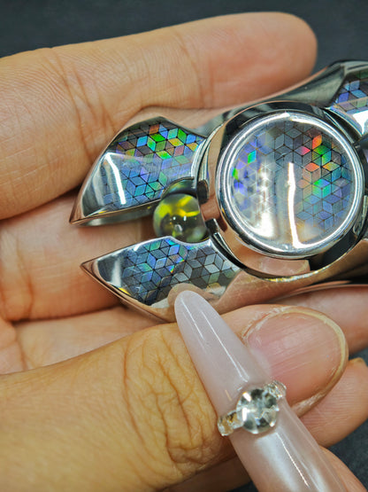 Lazer Crystalized r Stainless Steel