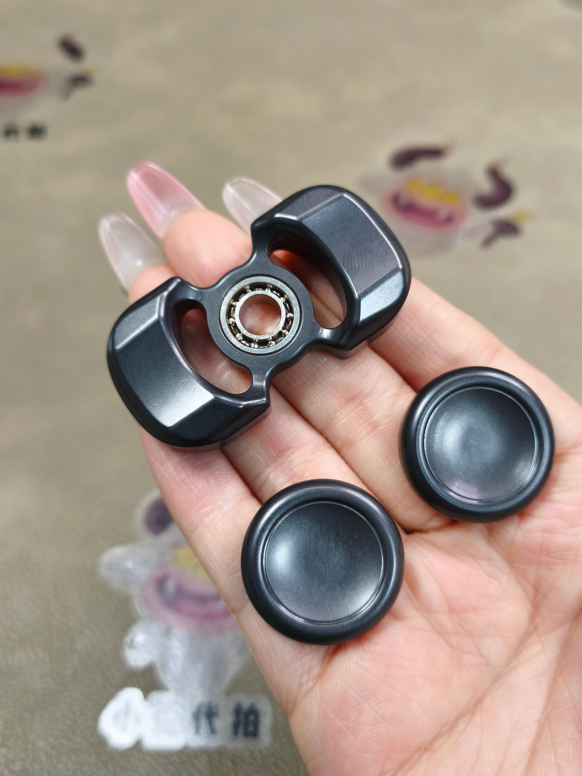 Spindle Batch Ii Zirconium Stonewashed