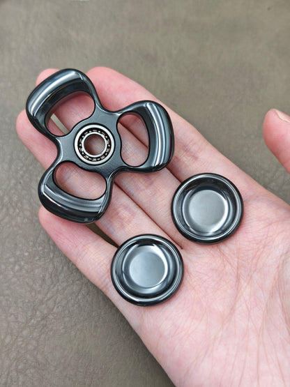 Three-Leaf Horizon Zirconium Polished
