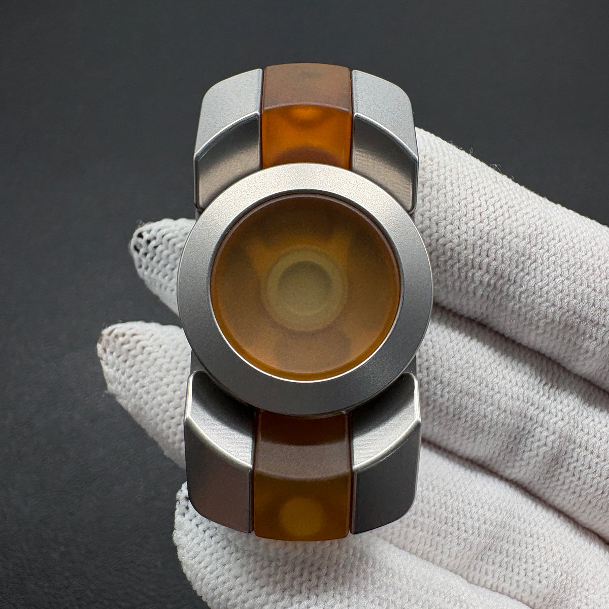 Amber Tenon Stainless Steel Stonewashed