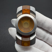 Amber Tenon Stainless Steel Stonewashed