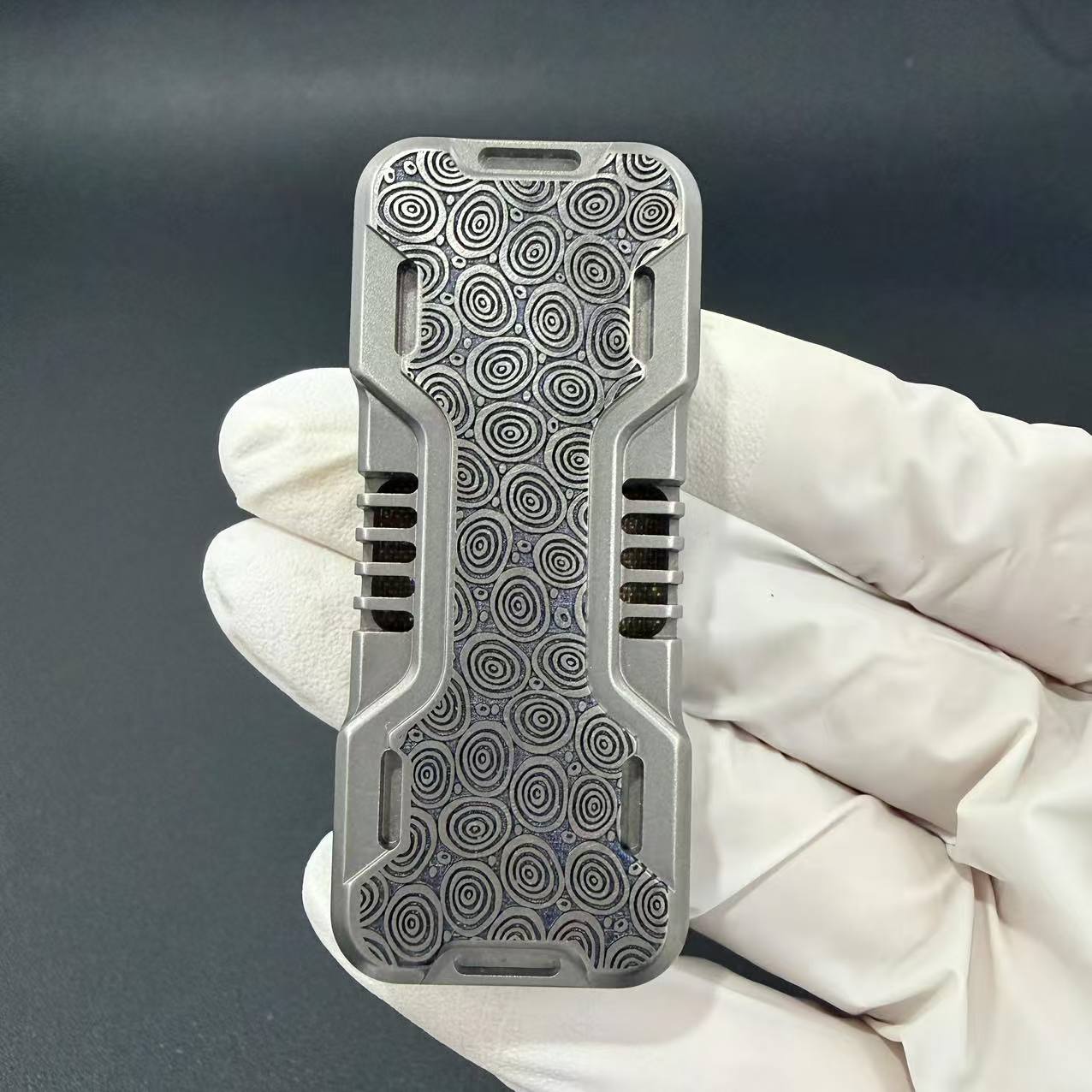 Power Train Damasteel Engraved