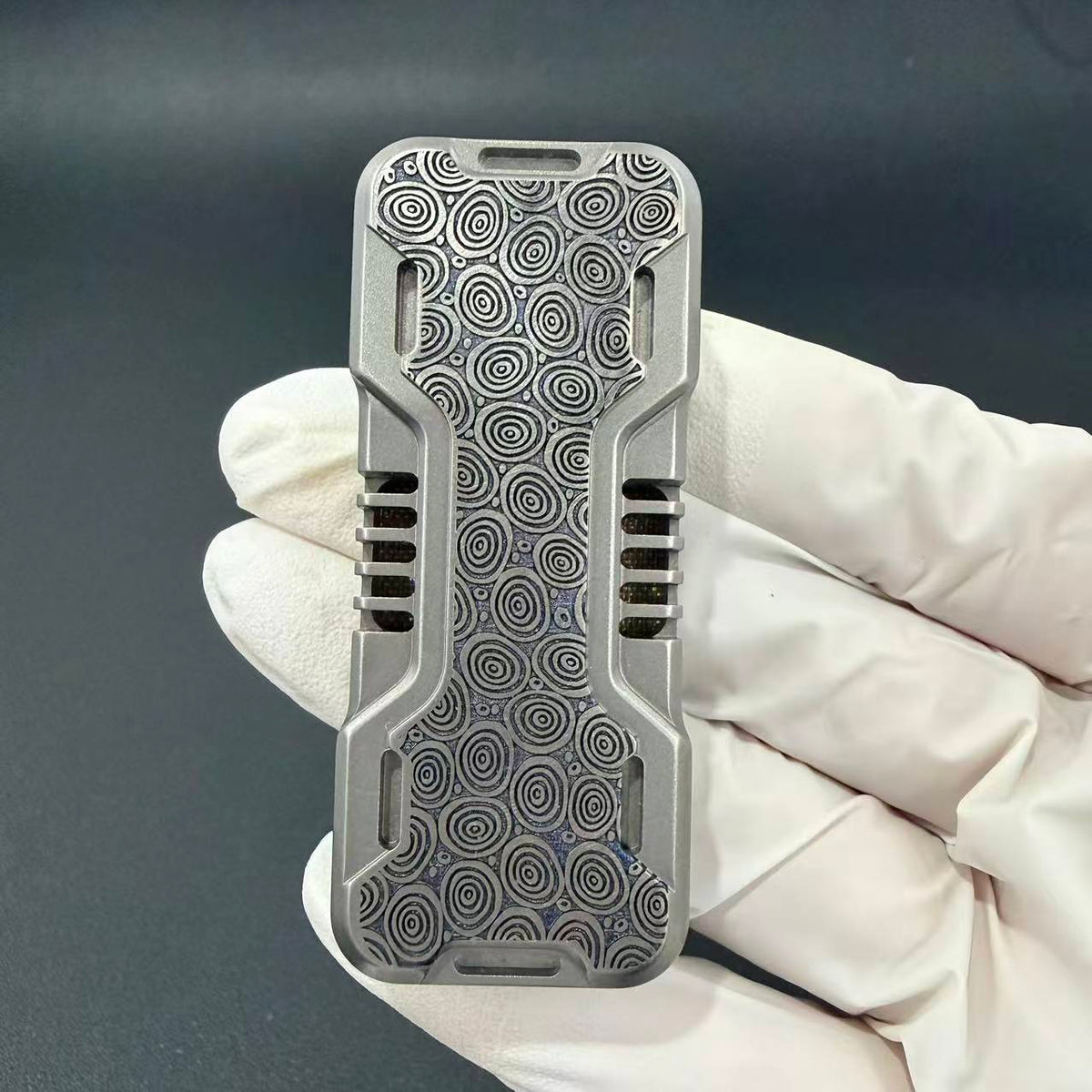 Power Train Damasteel Engraved