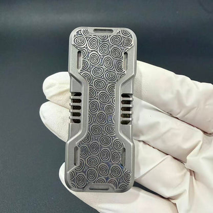 Power Train Damasteel Engraved