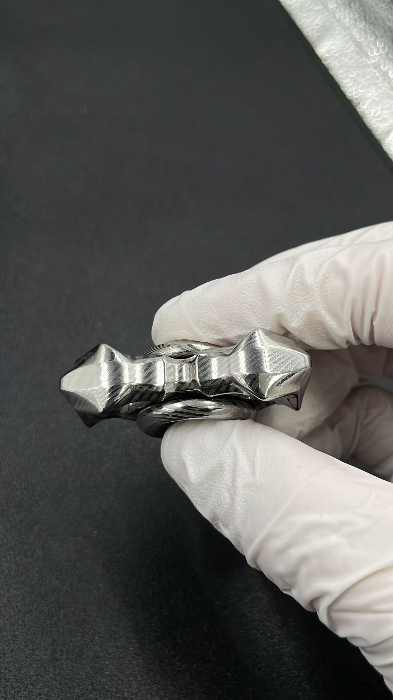 Thorns And Fog Damasteel