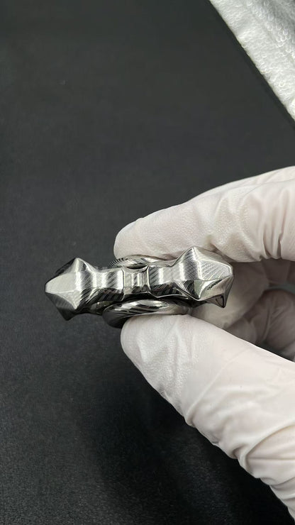 Thorns And Fog Damasteel