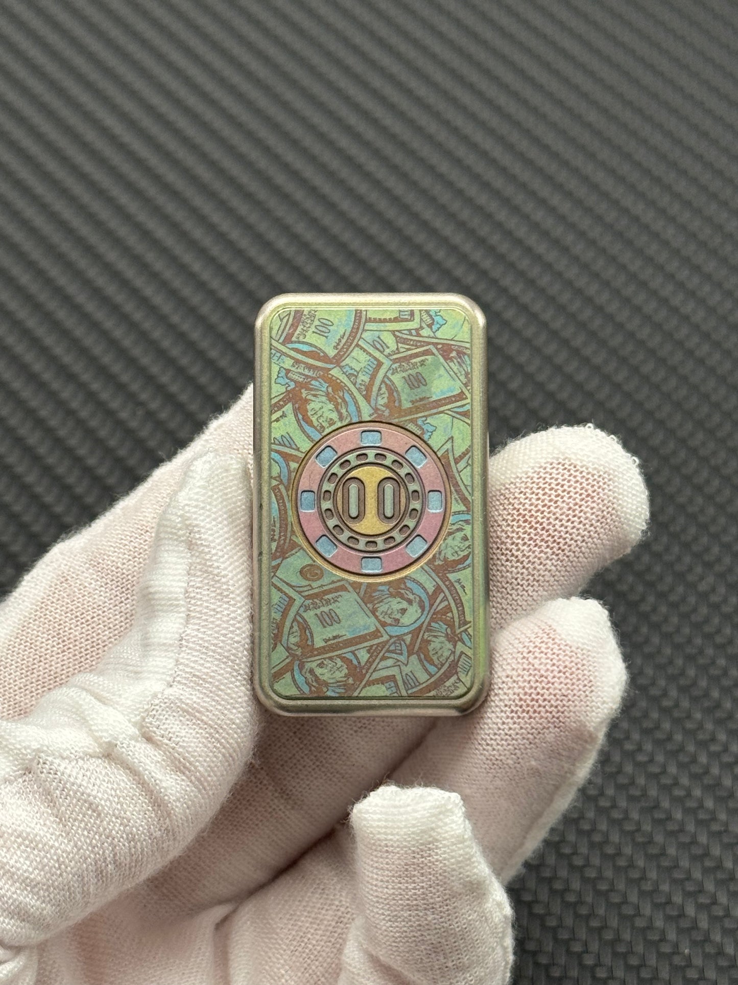Dollar Pig Snout Titanium