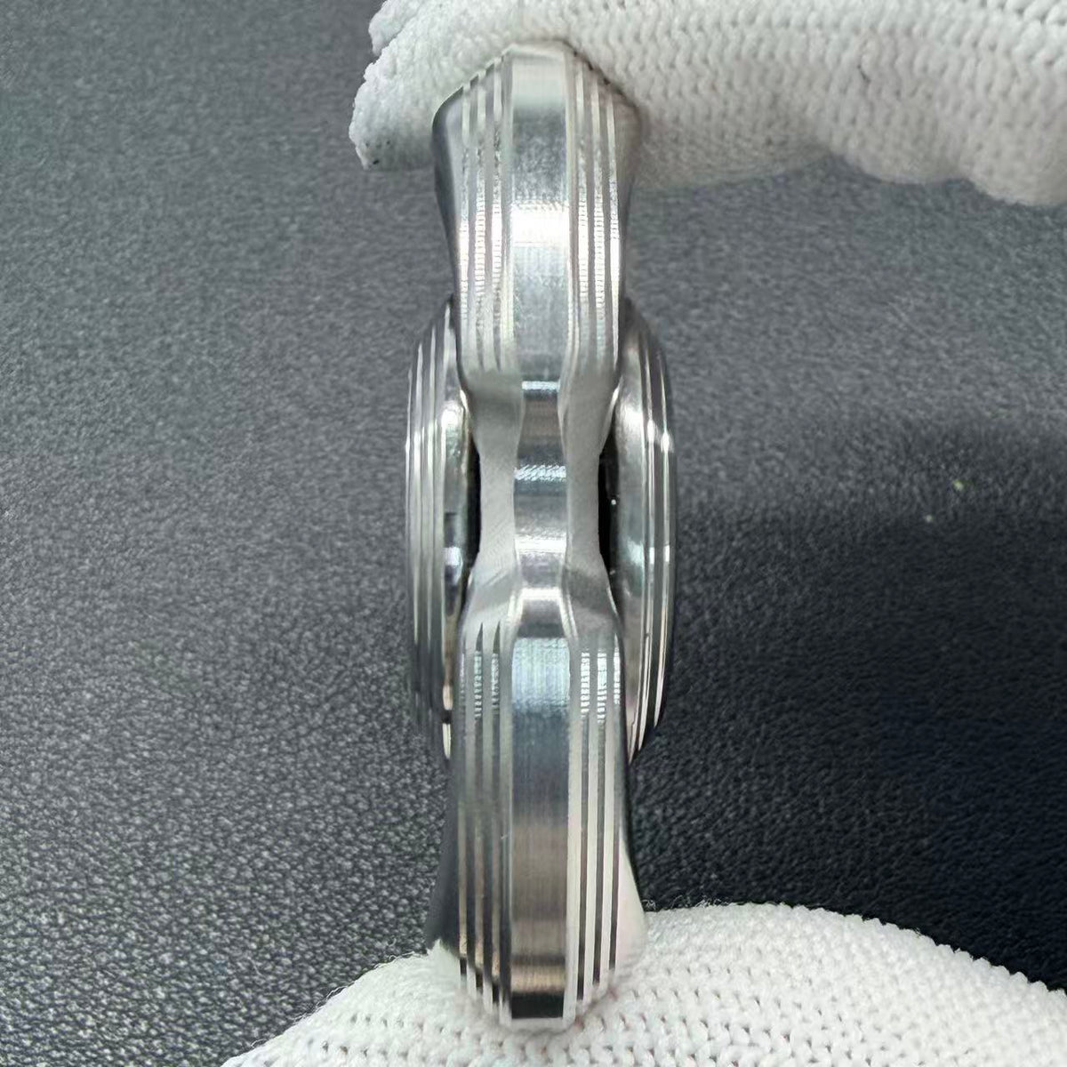 Obsidian Crystalized Stainless Steel Machine Finished Limited 68