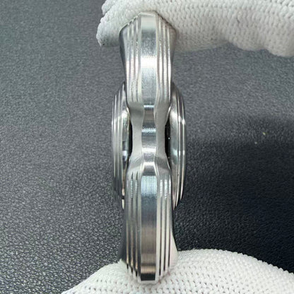 Obsidian Crystalized Stainless Steel Machine Finished Limited 68
