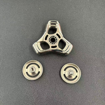 Folding Leaf Mini Titanium Polished