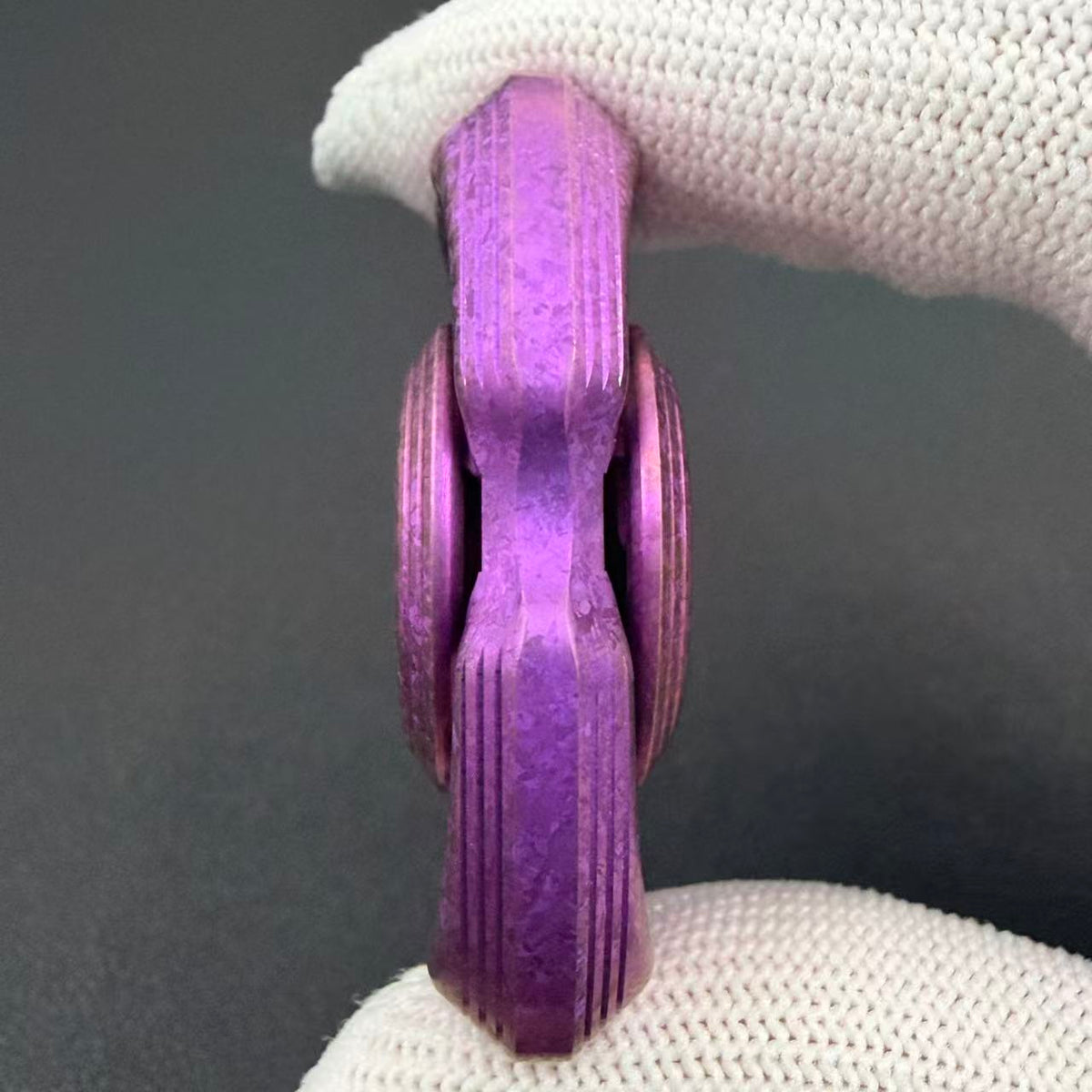 Obsidian Crystalized Crystallized Titanium Color-Anodized