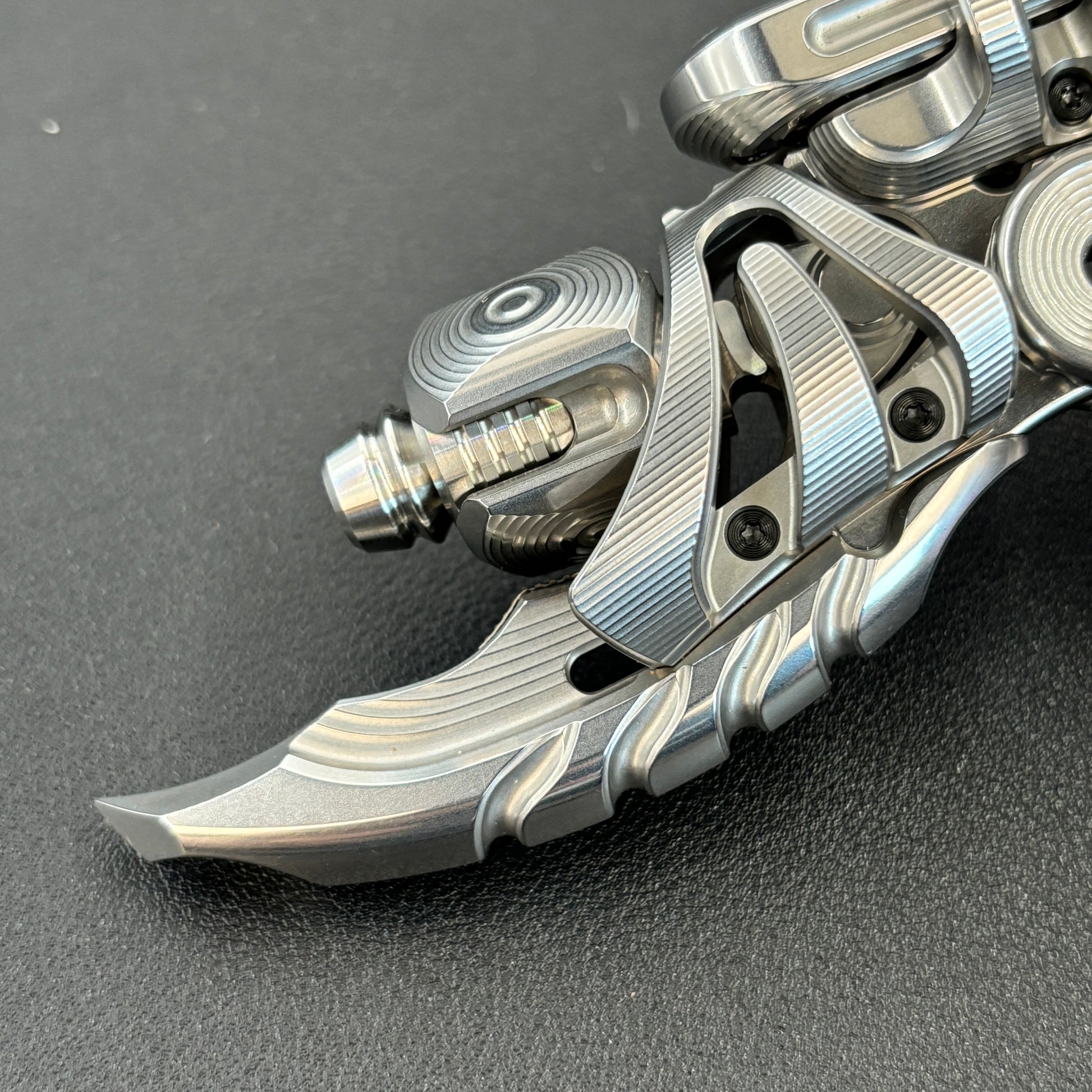 Exoskeleton Magnetic Mechanical Stainless Steel Blasted