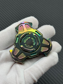 Triple Leaf Ignition Shell Opening Zirconium Engraved Polished