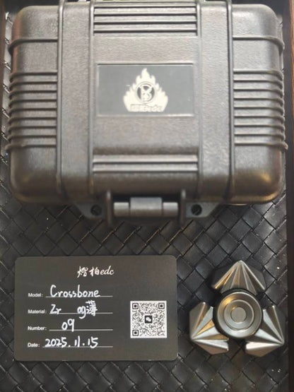 Tri-Leaf Crossbone Zirconium