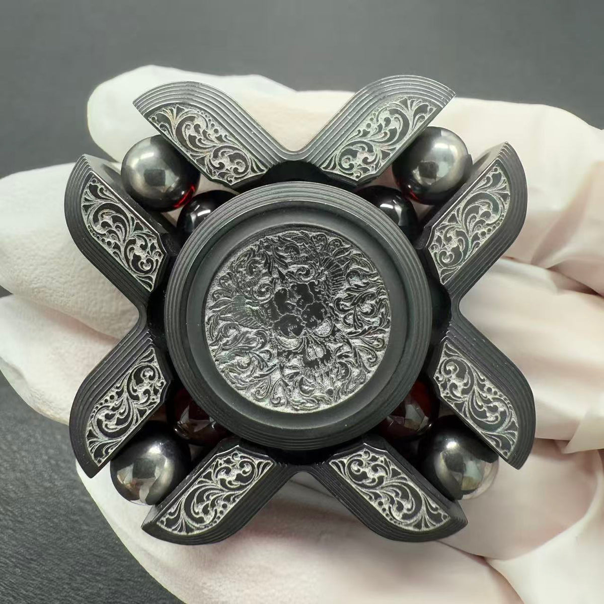 XO Zirconium Engraved