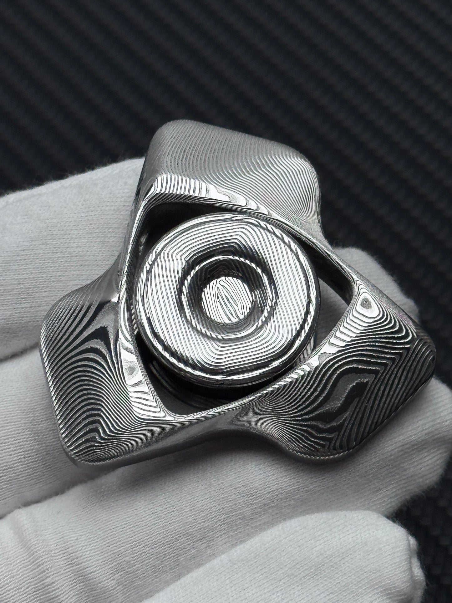 Phantom Dual Leaf Damasteel