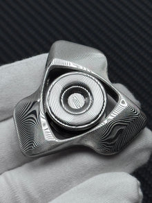Phantom Dual Leaf Damasteel