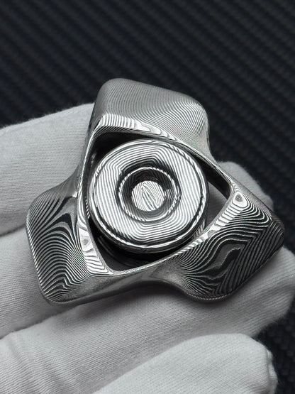 Phantom Dual Leaf Damasteel