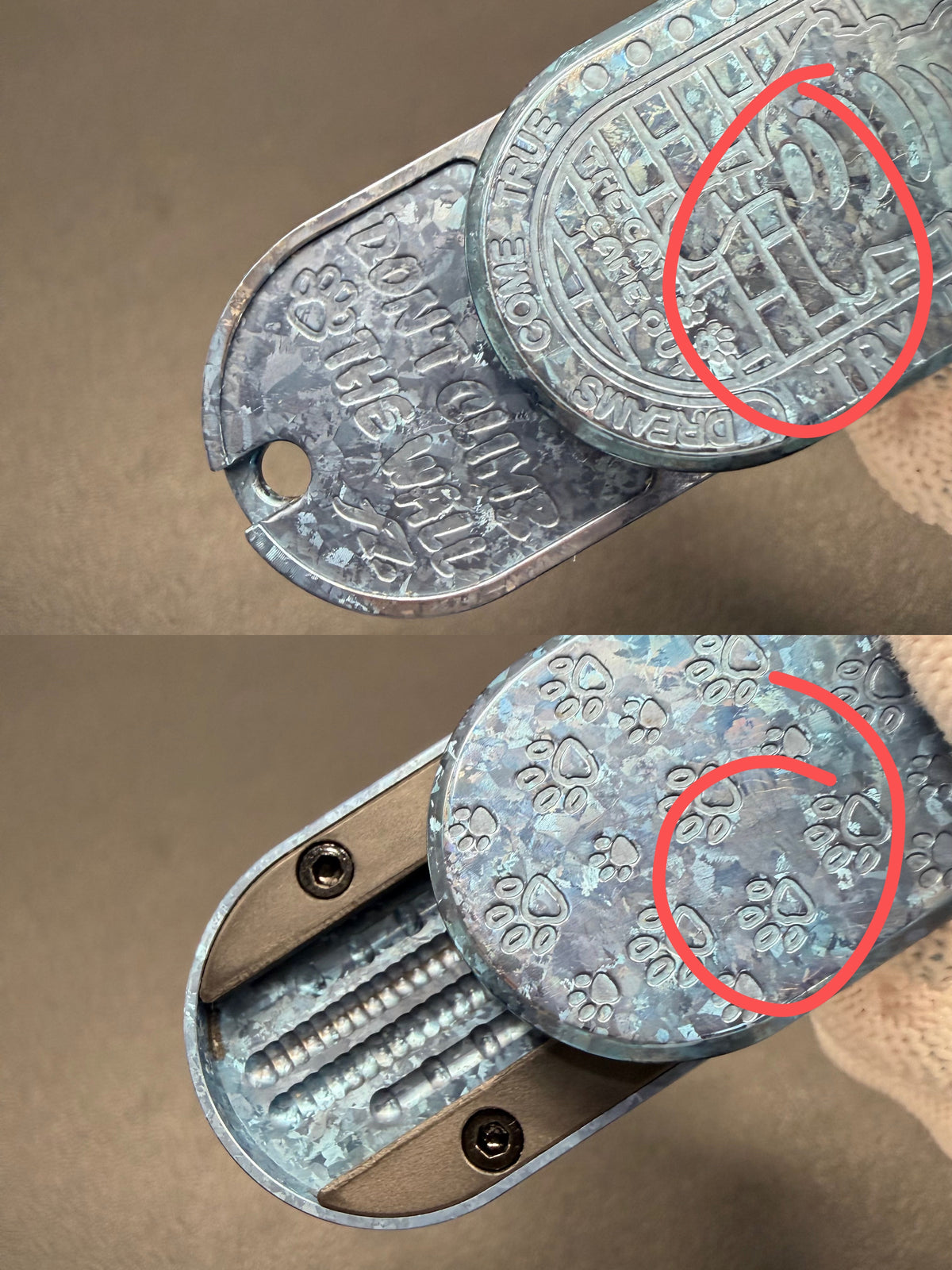 F2.8 Crystallized Titanium