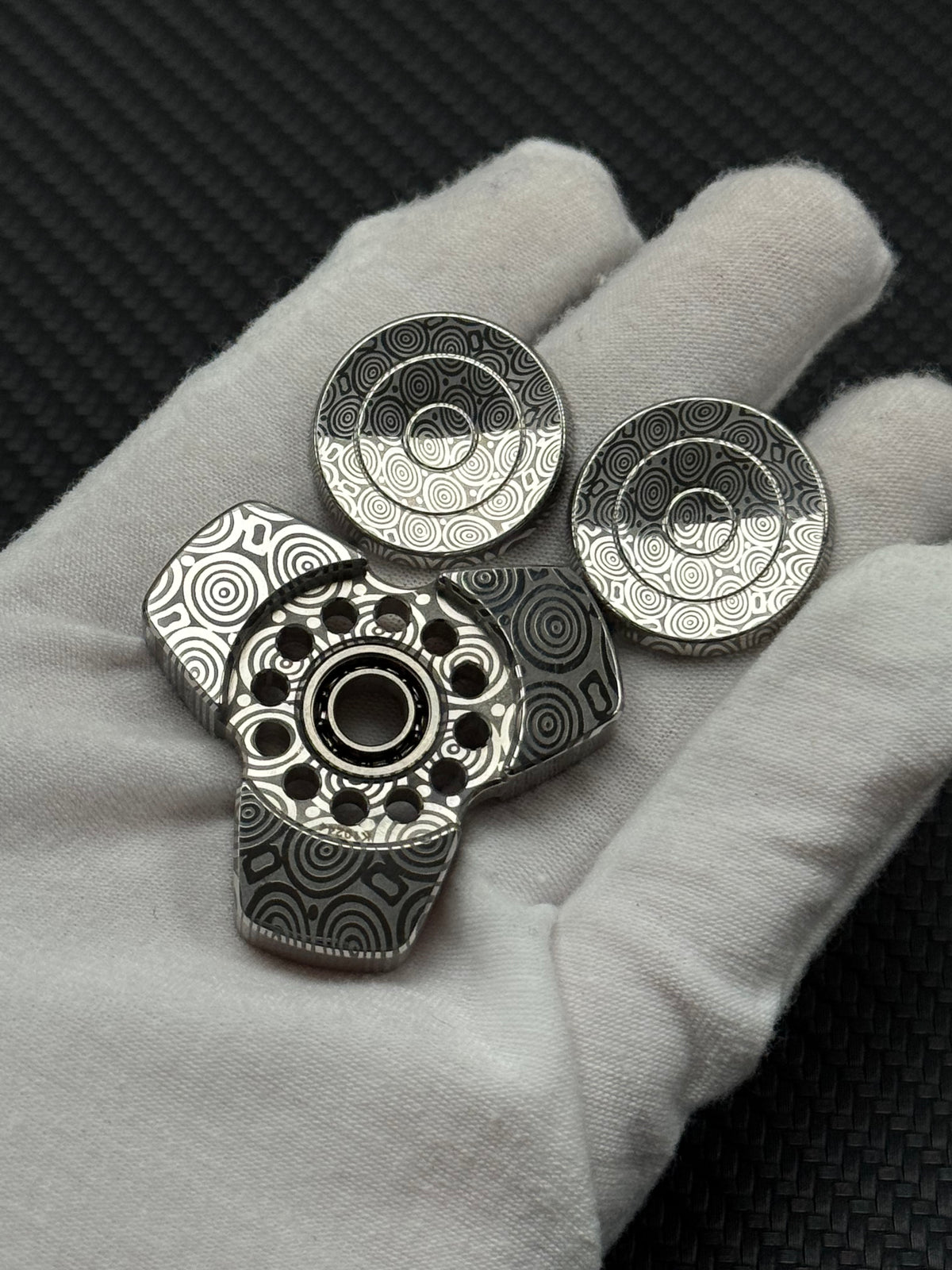 Gentle Breeze Bearing Cap Damasteel