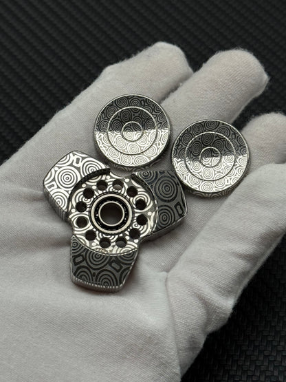 Gentle Breeze Bearing Cap Damasteel