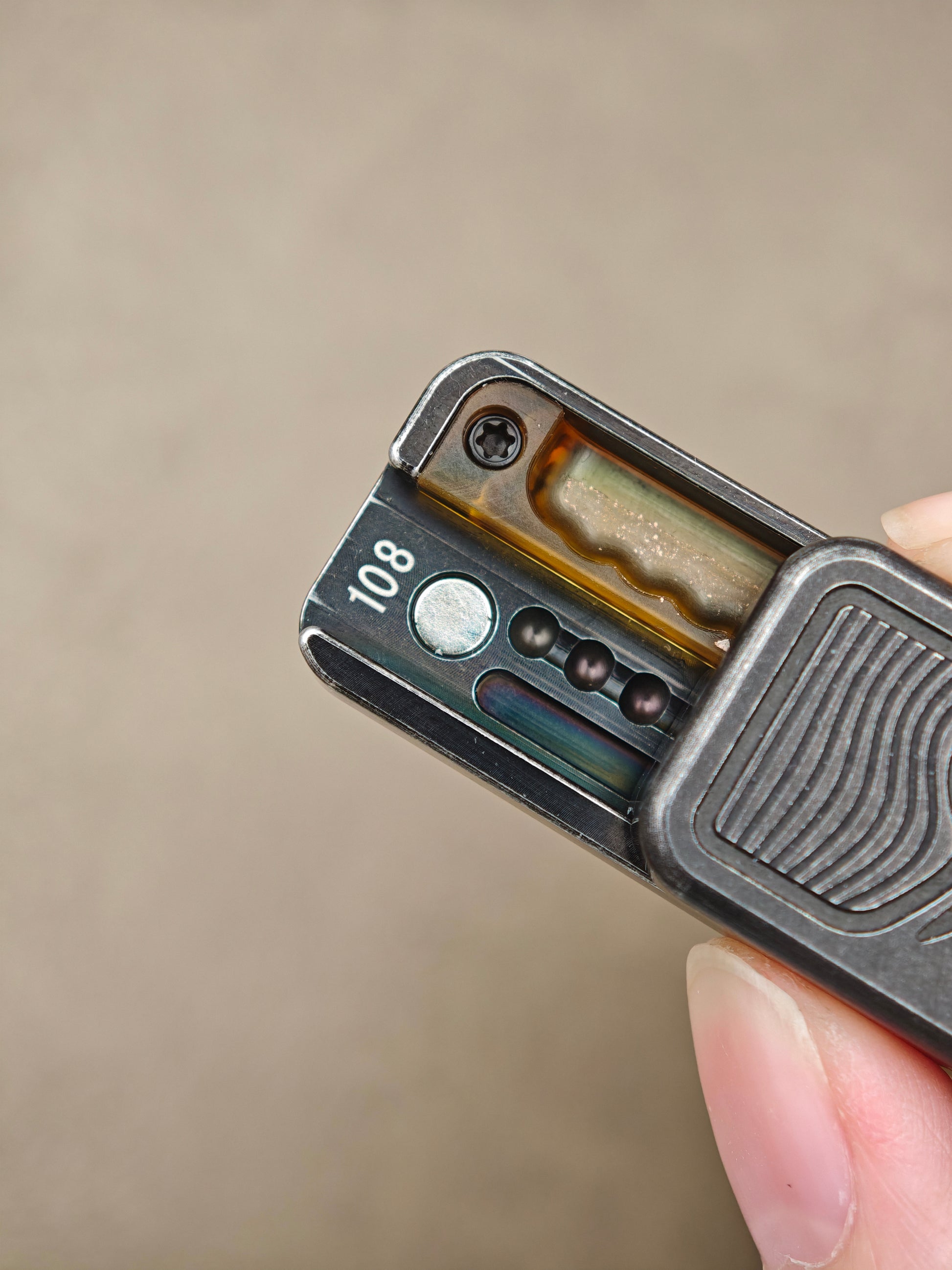 Tita Stainless Steel PVD Coated Distressed