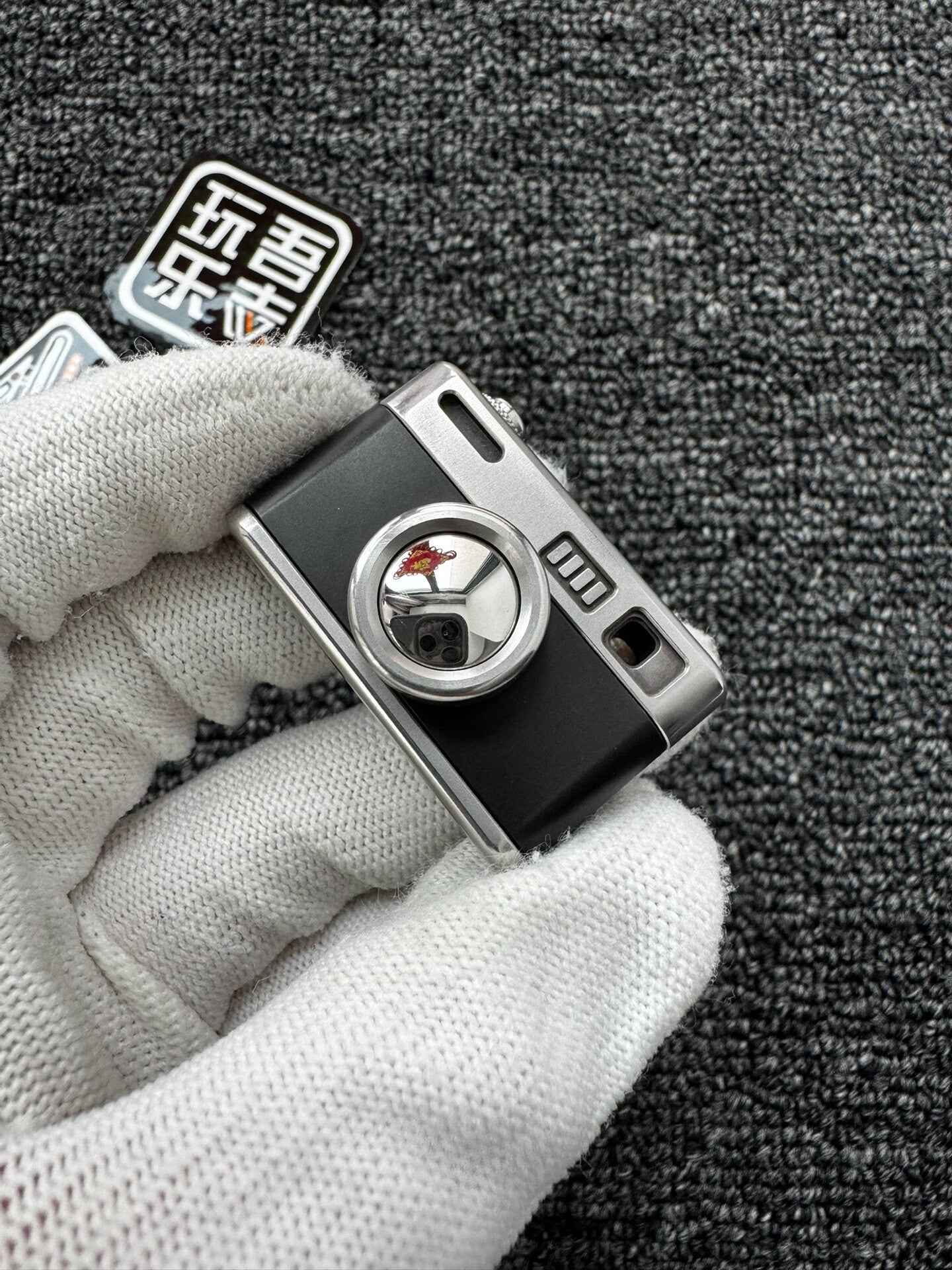 Camera Mini, Stainless Steel, Zirconium